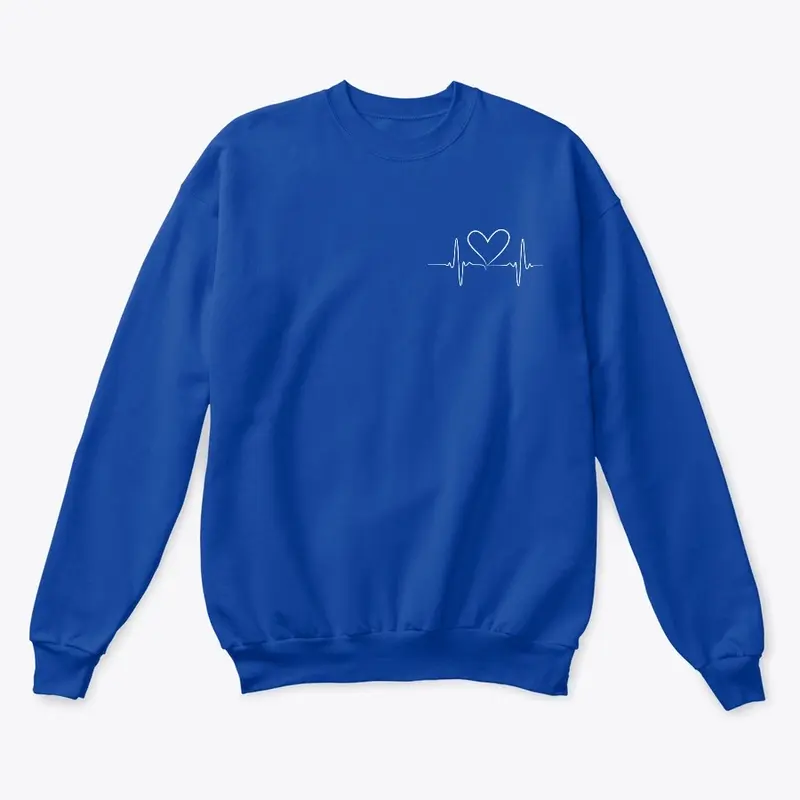 The Heart Beat Sweatshirt w/o text